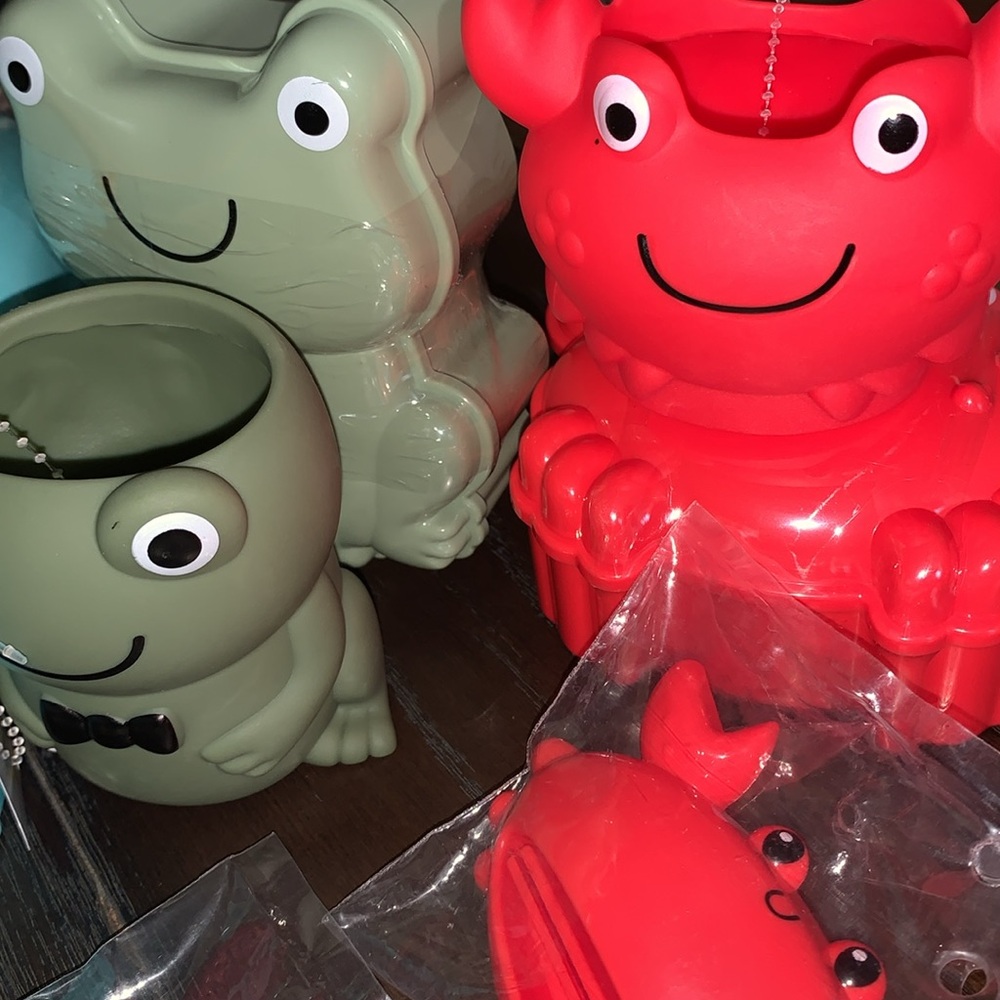 Frog 🐸 Colorful Animal Bath Toy Set - Picture 2 of 4